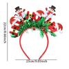 Theme Sparkling Christmas Reindeer Santa Claus Headband Year End Headwear Party