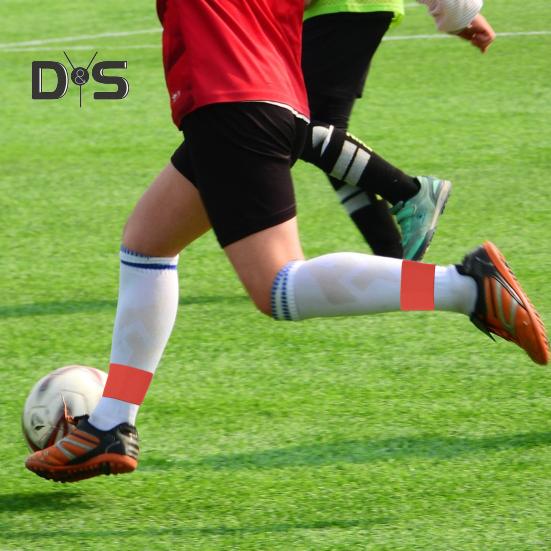 Fußball-Schienbeinschoner-Gurte, Silikon-Schienbeinschützer für Männer, Frauen und Jugendliche, verstellbare elastische Bänder, Fußball-Sport-Trainingsausrüstung