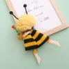 Embellishment Plush Bee Girl Doll Cartoon Drop Ornaments  Festival Favors
