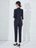 Women's Summer Three-Quarter Sleeve Professional Suit Set for Interviews and Hotel Front Desk Managers