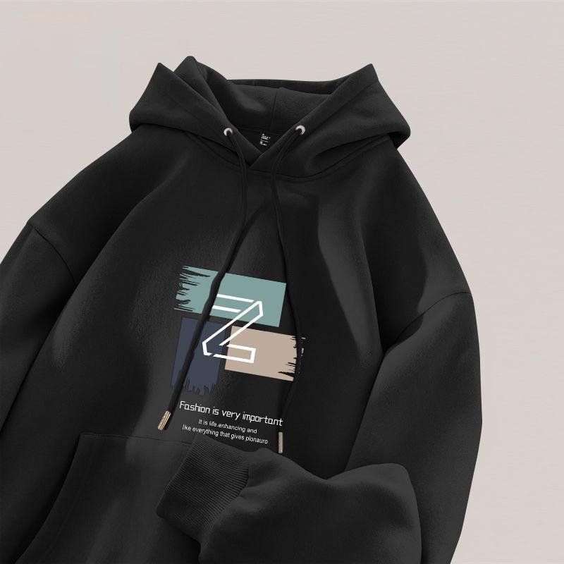2024 Men's Heavyweight Hoodie: Spring/Autumn Fashion Trend for Teens & Men