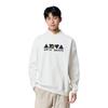 Anta Lifestyle Series National Trend Print Relaxed Round Neck Casual Long Sleeve Sweatshirt Men sweatshirt Ivory 152448713N-1