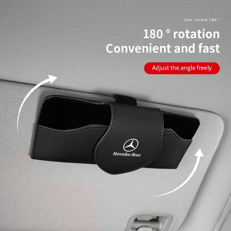 Custodia per Occhiali da Sole per Auto GLC GLB Scatola Porta Occhiali da Sole Accessori per Mercedes Benz AMG GLE GLS CLS GLC CLA GLA GLK ML C197 R231