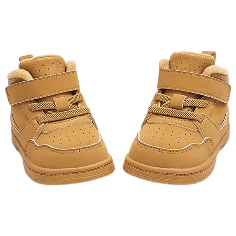 Balabala Unisex Kids  High-Top Fleece-Lined Sneakers 25
