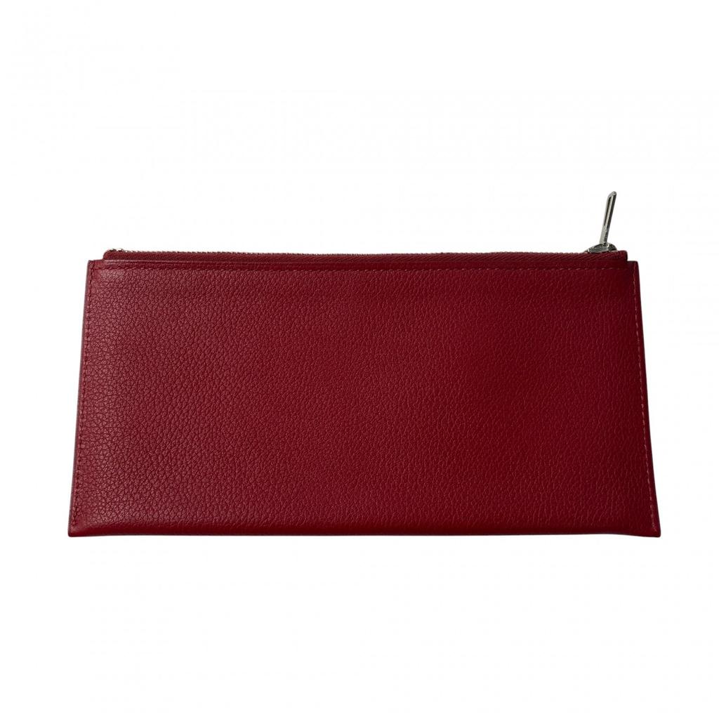 Used HERMESPurse Red series Evercolor Women