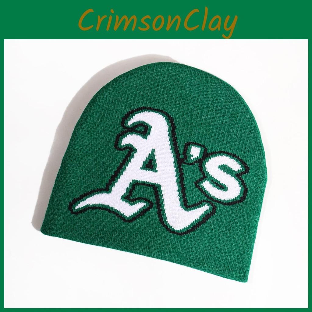 Letter As Minimalist Pattern Knitted Cap With Warmth For Urban Style Fashion