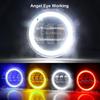 2 Pieces 30W 6000LM LED Fog Light Angel Eye Daylight For Suzuki Swift Sport 2007-2020 H11 Canbus Car Front Fog Lamp DRL Assembly