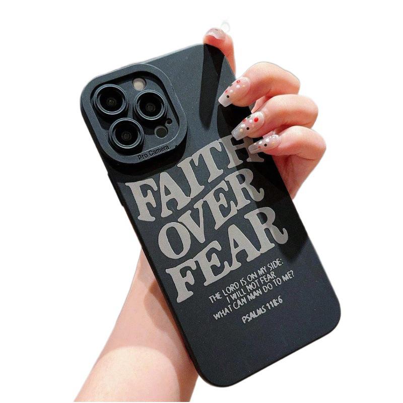 Gray English Apple iPhone 12-16 Pro Max/iPhone 11 Soft Eye Protection Case