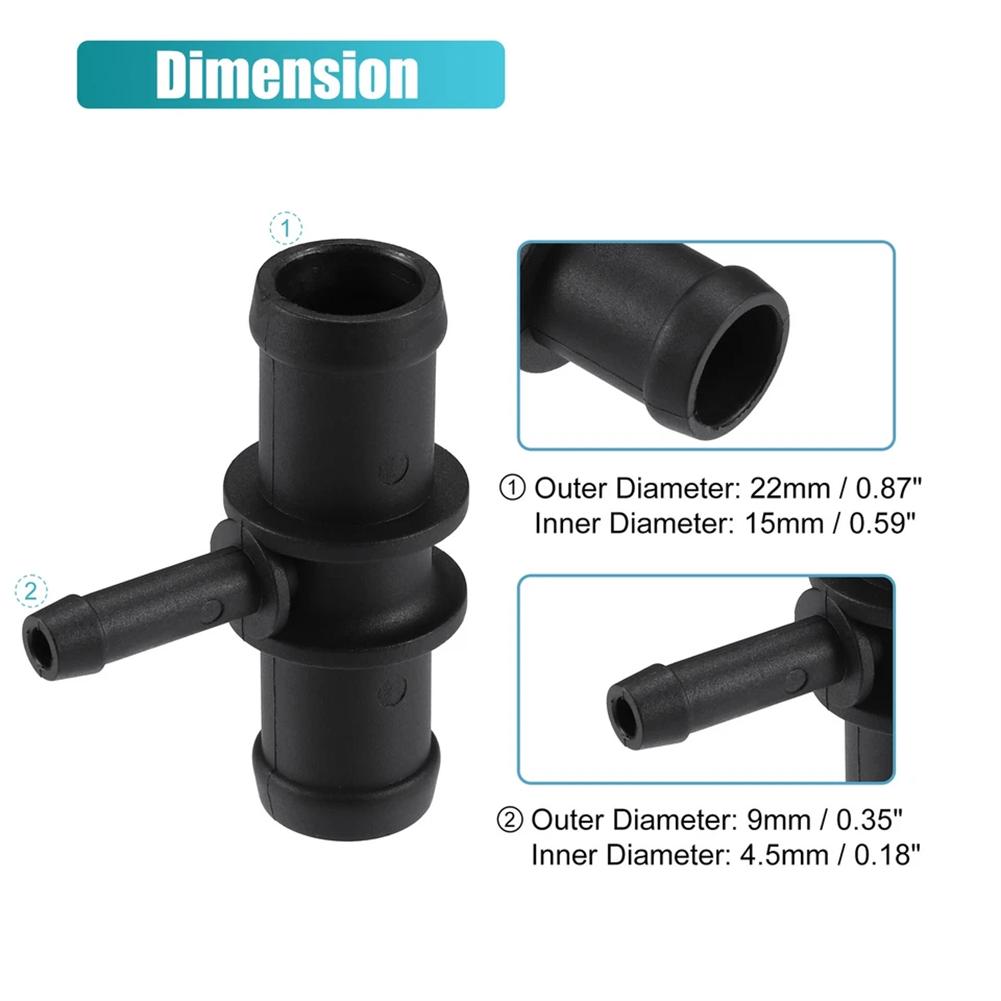 Connettore a T per Tubo Acqua Raffreddamento Connettore Tubo Raffreddamento Motore Auto Per BMW Per MINI Cooper S R53 17127518614