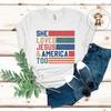 She Loves Jesus and America Too T-Shirt | Americana Womens Shirt | Independence Day Tshirt