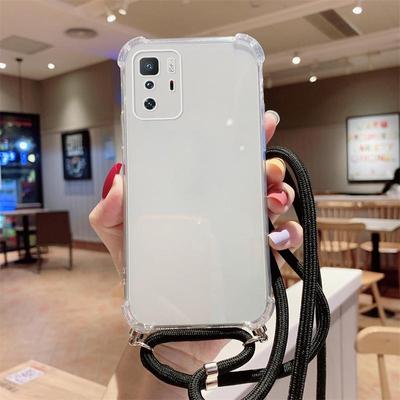 Cute Lanyard Silicone Phone Case For Samsung S24 S23 S22 Ultra S21 S20 FE A14 A24 A34 A54 A13 A23 A33 A53 A12 A22 A32 A52 A31 A51 A50 A20 Cover