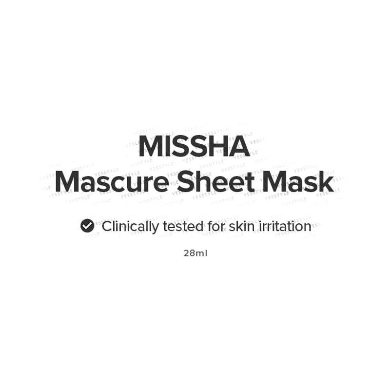 MISSHA - Mascure Sheet Mask - 8 Types