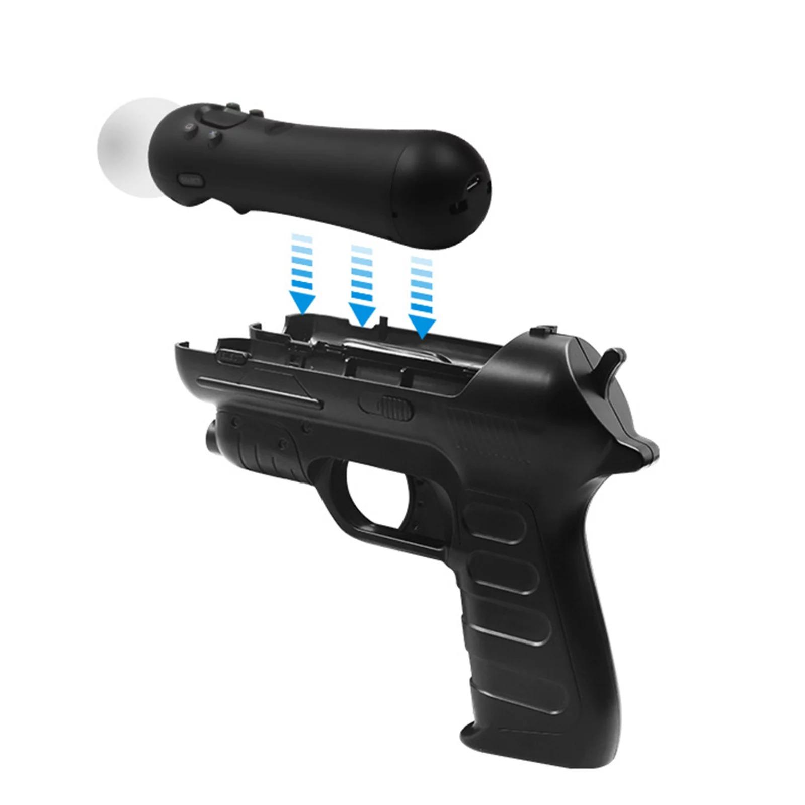 

Контроллер Precision Shoot Hand Guns для PS3 Move Контроллер движения для PS4 VR PS3 MOVE Приклад пистолета для игры в стрельбу Аксессуар 7.2*25.5*5.3cm чёрный