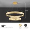 Dream Bubble Ring Crystal Pendant Light