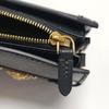 [Pre-Owned] Trunk Clutch Soft Box Water Ripple Leather Crossbody Shoulder Bag - Very Good #TJPCQ6