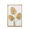 Leaf Shape Wall Decoration Gold Metal Pendants New Decorative Wall Ledges  Living Room