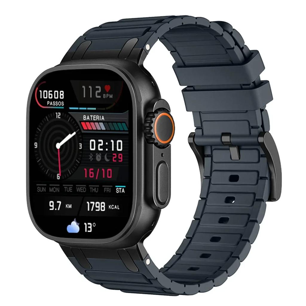Silicone Strap for Apple Watch Band Ultra 2 49mm 46mm 44mm 45mm 42mm 41mm 40mm 38mm for Iwatch Series 10 9 8 7 6 5 4 3 2 1se