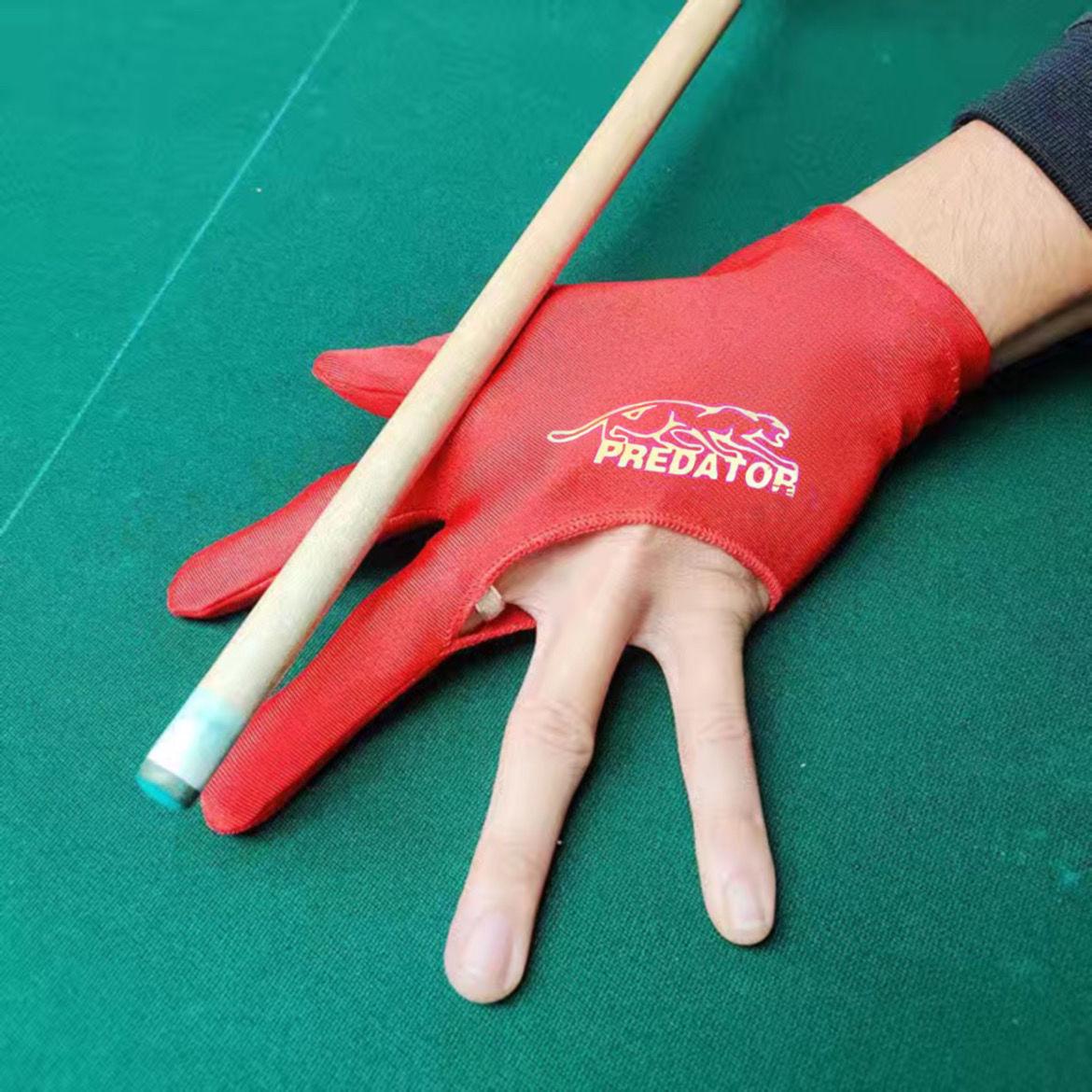 

Full-Finger Ice Silk Billiard Glove for Table Tennis and Nine-Ball