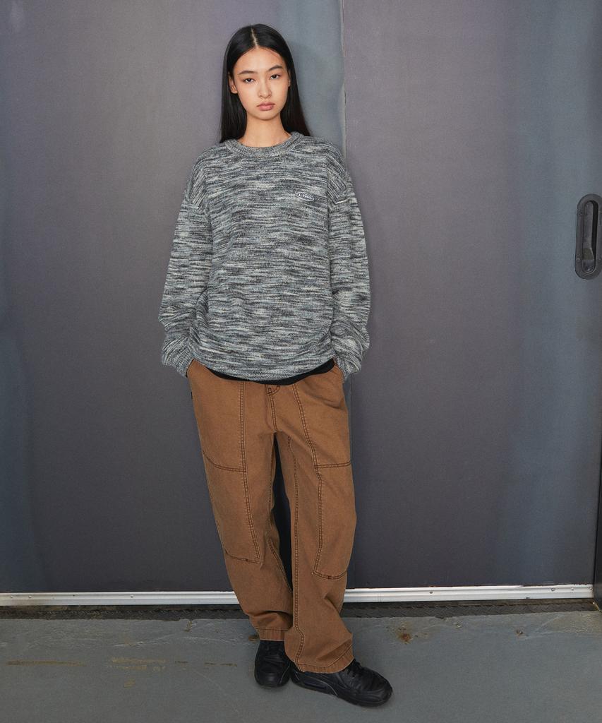 LMC Oval Multi Color Knit Purple