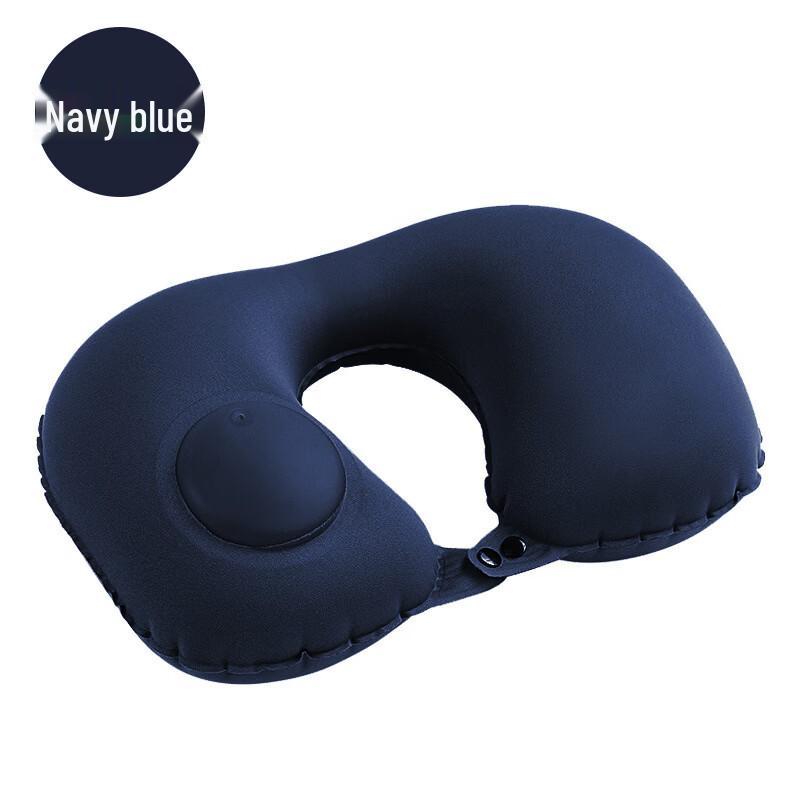 OEING Press-Type Inflatable Travel U-Shaped Pillow