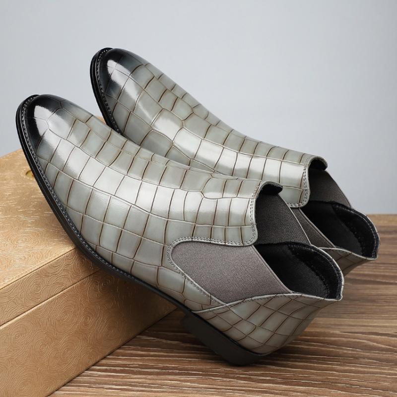 Men's Green Leather Formal Shoes for Men Oxfords Male Wedding Party Office Business Shoe Man Zapatos De Hombre Plus Size 38-48