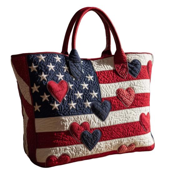 USA 250. Jahrestag Tragetasche, Unabhängigkeitstag Handtasche, Rot Weiß Blau Einkaufstasche, Wiederverwendbare Patriotische Tasche für 4. Juli Geschenke