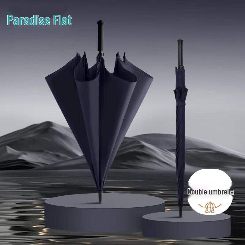 Paradise Semi-Automatic Straight Handle Business Umbrella