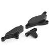 2pcs Motorcycle Frame Sliders Crash Protector Black Maintenance Replacement for KAWASAKI ZX10R 2008‑2010