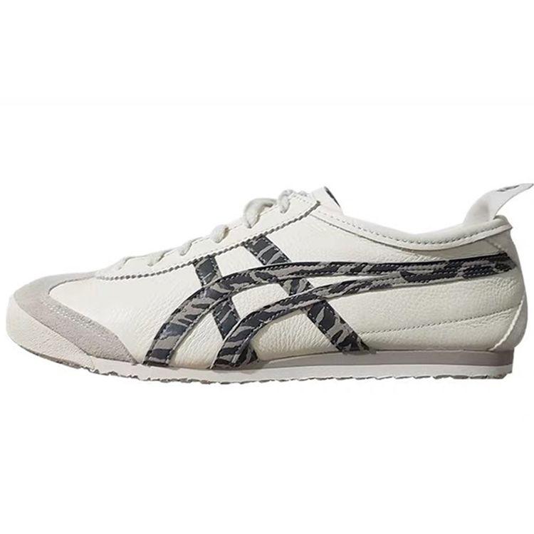 

ONITSUKA TIGER Mexico 66 Удобные Универсальные Нескользящие Легкие Низкие Повседневные Кроссовки Унисекс Черно-Белые 1183A212-107 42.5