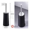 Lubonarie Toilet Brush Black Stylish Toilet Shelf Cleaning Supplies Toilet Cleaning Toilet Cleaning Brush Toilet Cleaning Supplies Toilet Cleaning