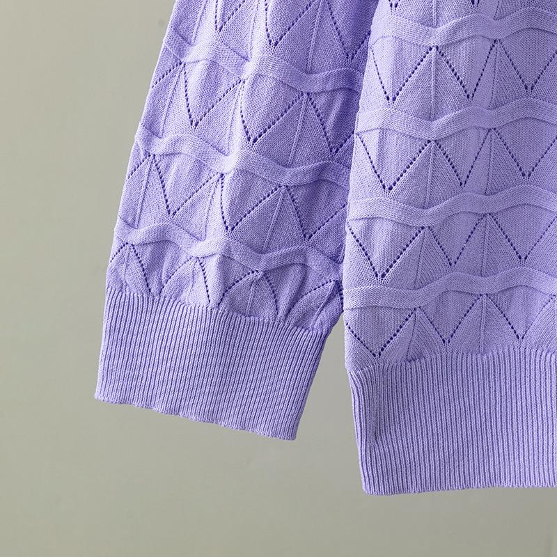 Cardigan de damă cu mânecă lungă din viscoză, culoare uni, cu nasturi, cu decolteu în V, pulover, cu scobitură, Topuri, subțire, din mătase de gheață, bluze din șifon, cămăși, tricot respirabil