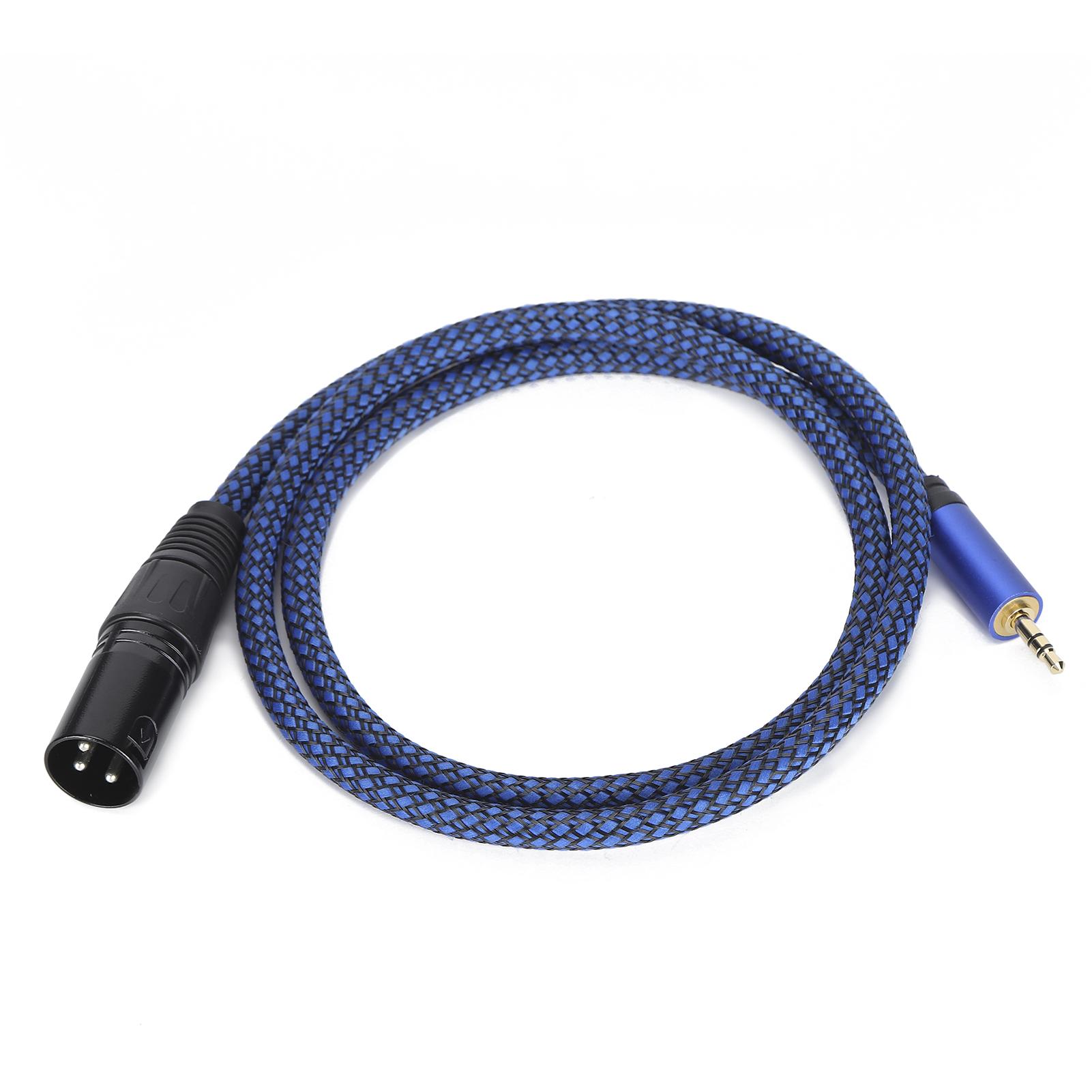 

JORINDO XLR Male to 3.5mm Jack сбалансированный сигнальный кабель XLR to 18inch микрофонное соединение