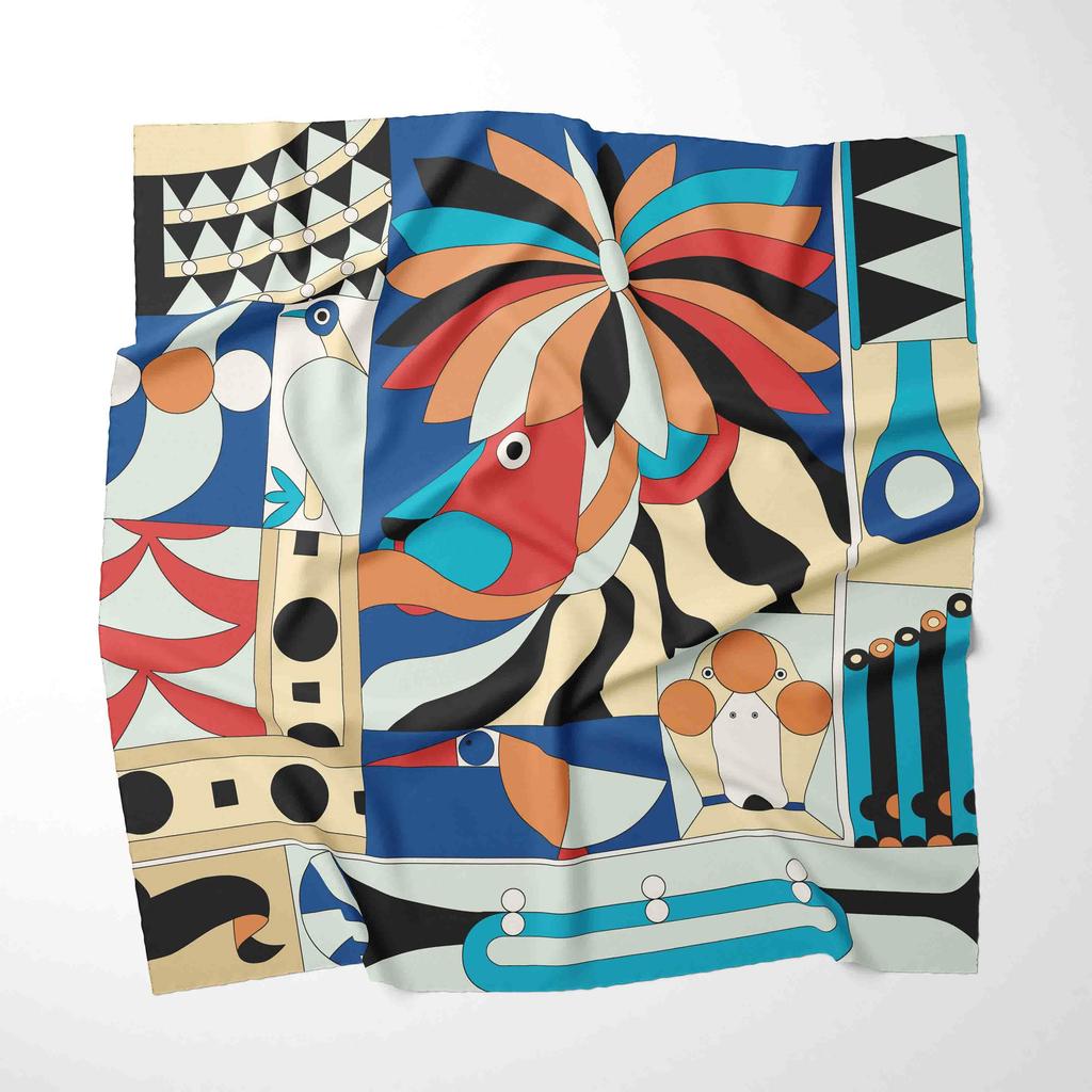 70cm*70cm Silk Square Scarf Women Bandana Print Scarves Head Band Fashion Lady Hair Shawl and Wrap Female Neckerchief Hijab