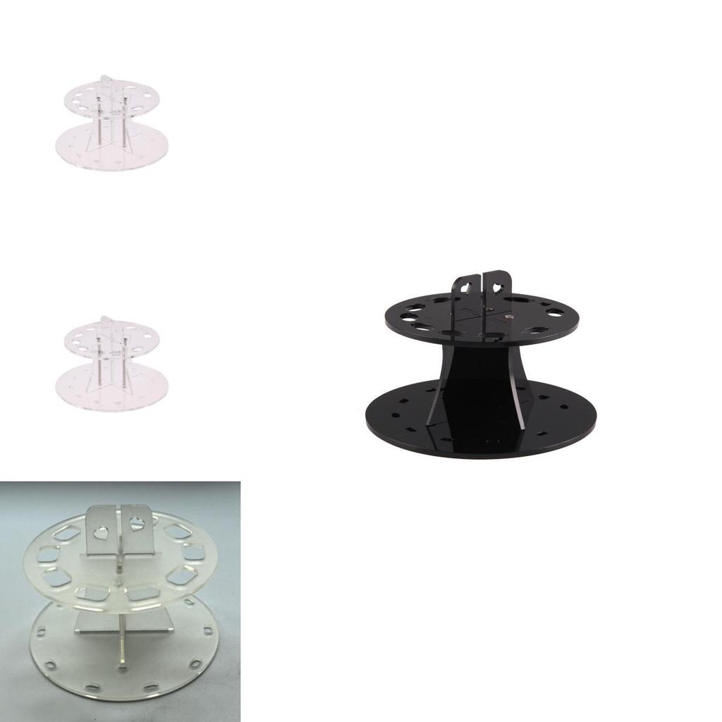 Acrylic Makeup Brush Holder Display Rack For Organizing Ten Brush Sets