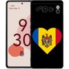 Für Google Pixel 10 Pro Handyhülle Pixel 9 Pro XL TPU Hülle Pixel 8 Pro 9A 8A 7A 7 6A 6 Pro Weiche Abdeckung Moldawische Flagge