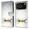 For iPhone 17 Pro Case 3D Pattern PU Leather Wallet Phone Cover with Stand