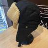 Winter Fietsmuts Bril 1 Stuks/1 Set Pet Zacht Opvouwbaar Oorkleppen Fleece Verdikt Lei Feng Unisex Warm Houden Wasbaar Oogbescherming Aviator voor Skiën