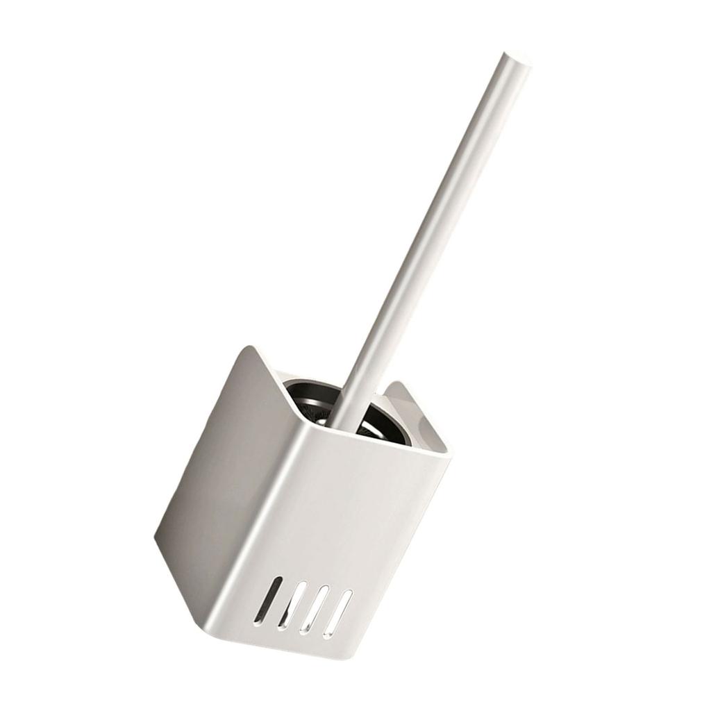 Toilet Brush Lavatory Brush Toilet Brush Holder Set No Drill Innovative Durable Bathroom Cleaning Brush