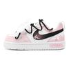 Nike Court Borough Low Top Skateboard Shoes Women's Pink BQ5448-100(TeamS2-S-BOX)
