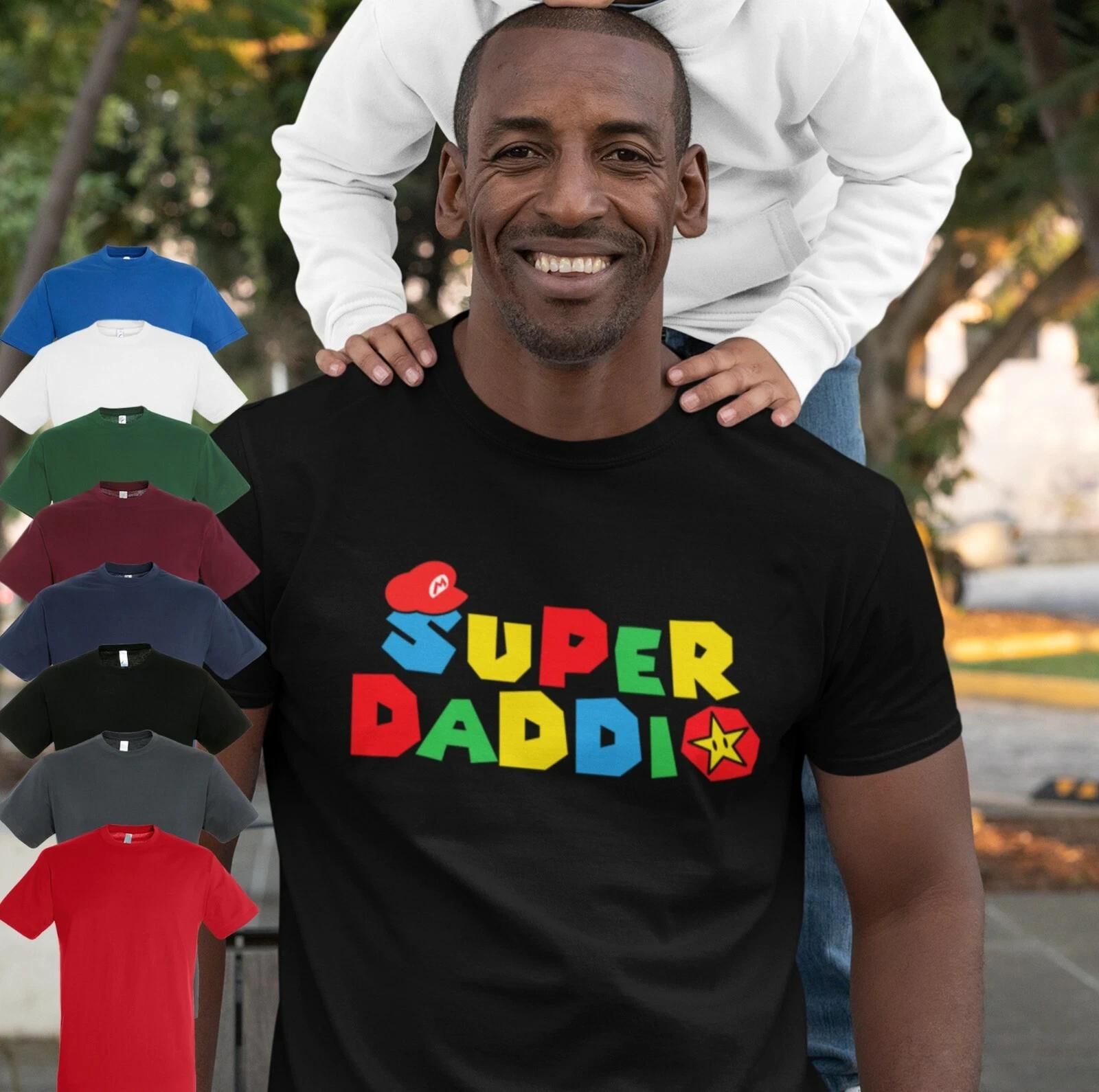 SUPER DADDIO MALE ADULT INSPIRED SOFT STYLE T shirt | FARTHERS DAY | GIFT S