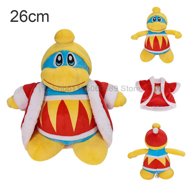 Anime Star Kirby Plush 10  King Dedede Plushies Toy for Game Fans Gift, Cute Stuffed Figure Doll for Kids and Adults