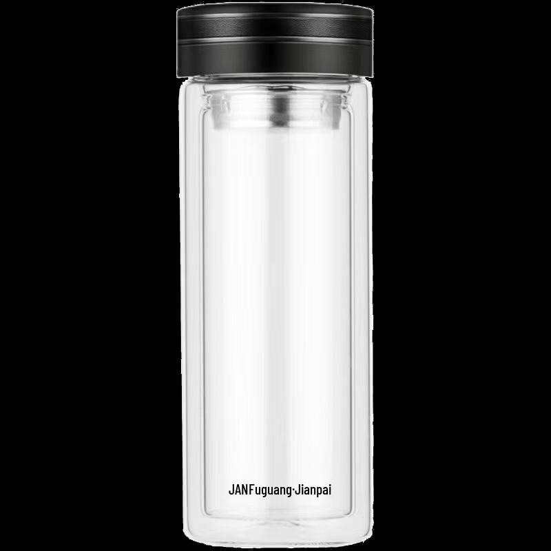 Fuguang Zhixin Double-Layer Insulated Glass Cup