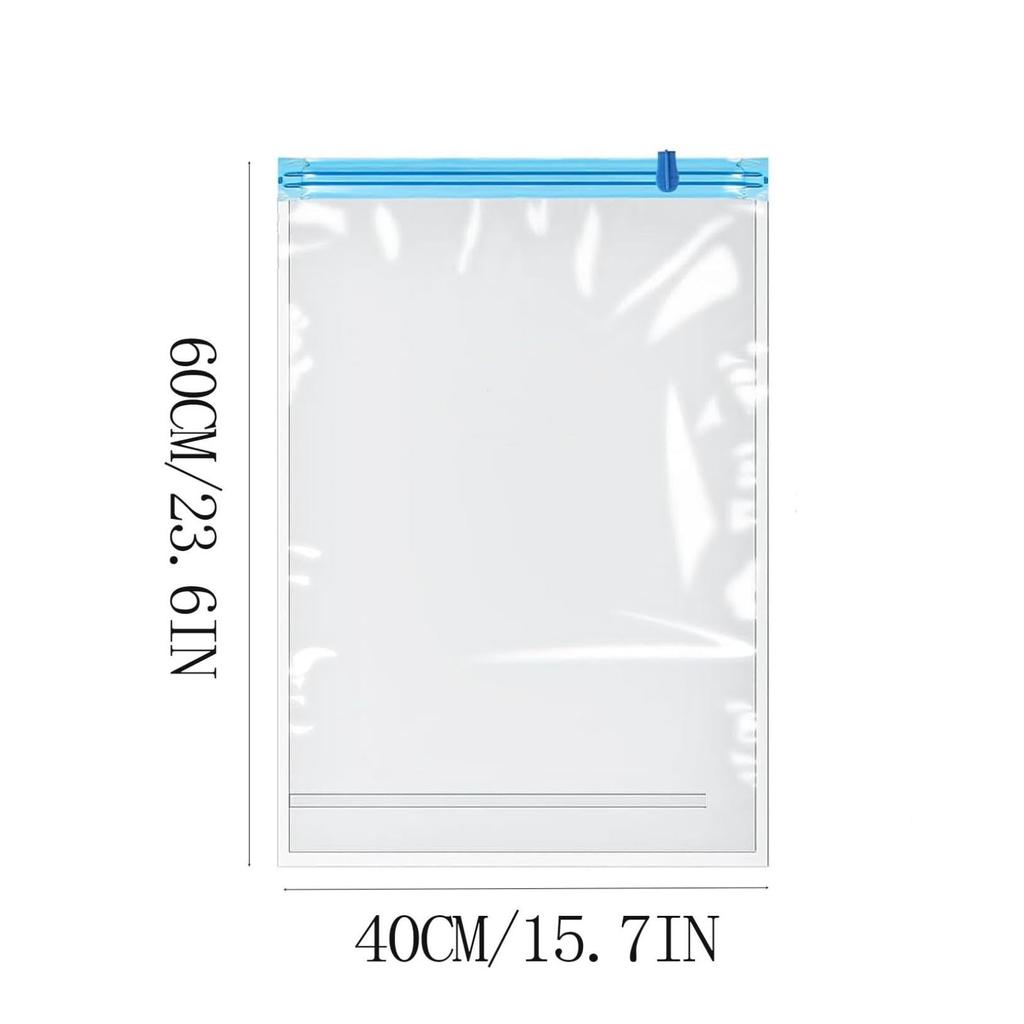 Multiple Sizes Vacuum Storage Bags Hand Roll Durable Space Saver Bags For Clothes Clothing Travel Accessories Suitcase Organizer