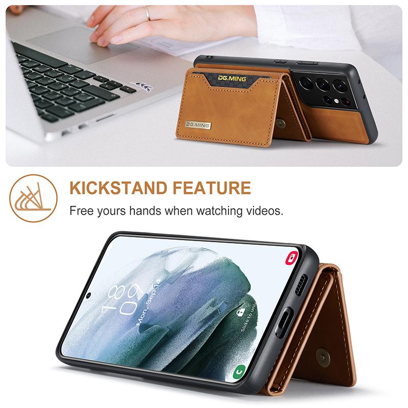 Magnetic Flip Leather Case For Samsung Galaxy S26 Ultra S25 FE S24 Plus S23 S22 S21 A17 A37 A57 A16 A26 A36 A56 A15 A35 A55 A54 Wallet Card Back Cover