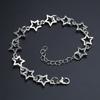 Star Chain Y2k Cool Girl Alloy Material Hollow Five-pointed Star Stacked Bracelet Couple Ins Niche Pentagram Bracelet