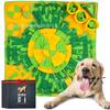 Large Dog Snuffle Mat 28x28 Inch With 9 Puzzle Games 50 Treat Pockets Mental Stimulation Slow Feeding