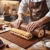 40cmx30cm Silicone Baking Mat Silicone Macaron Swiss Roll Mat Reusable Cake Roll Pad  Home Kitchen