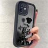 Shadow Flower Sky Eye Diamond Sand iPhone 15/16/17 Protective Case