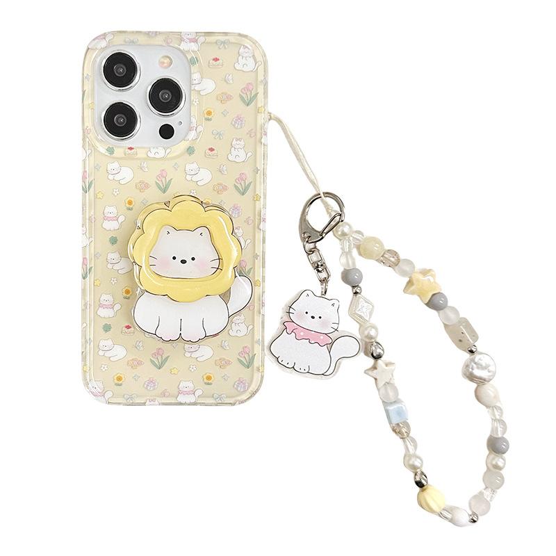 

Kasuga for Apple West Highland Stand for For IPhone 16 Phone Case Transparent IMD Soft Frame for IPhone13 For iPhone XSMAX