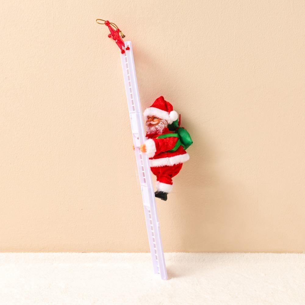 New Home Decoration Christmas Santa Claus Cute Instrument Santa Claus Decorations Creative Xmas Tree Ornament Gift